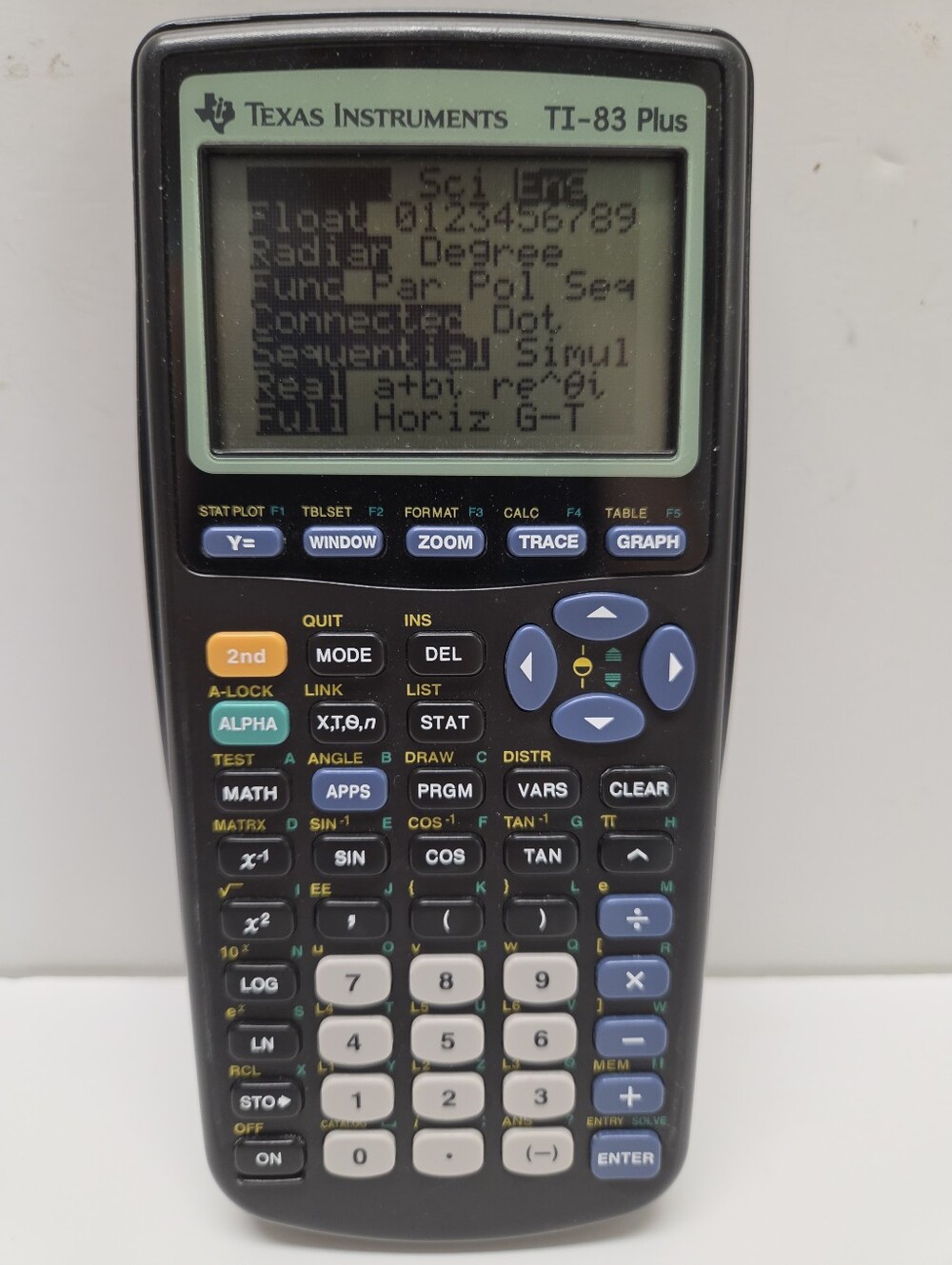 Texas Instruments Ti 83 Plus Graphing Calculator Tested Great Condition
